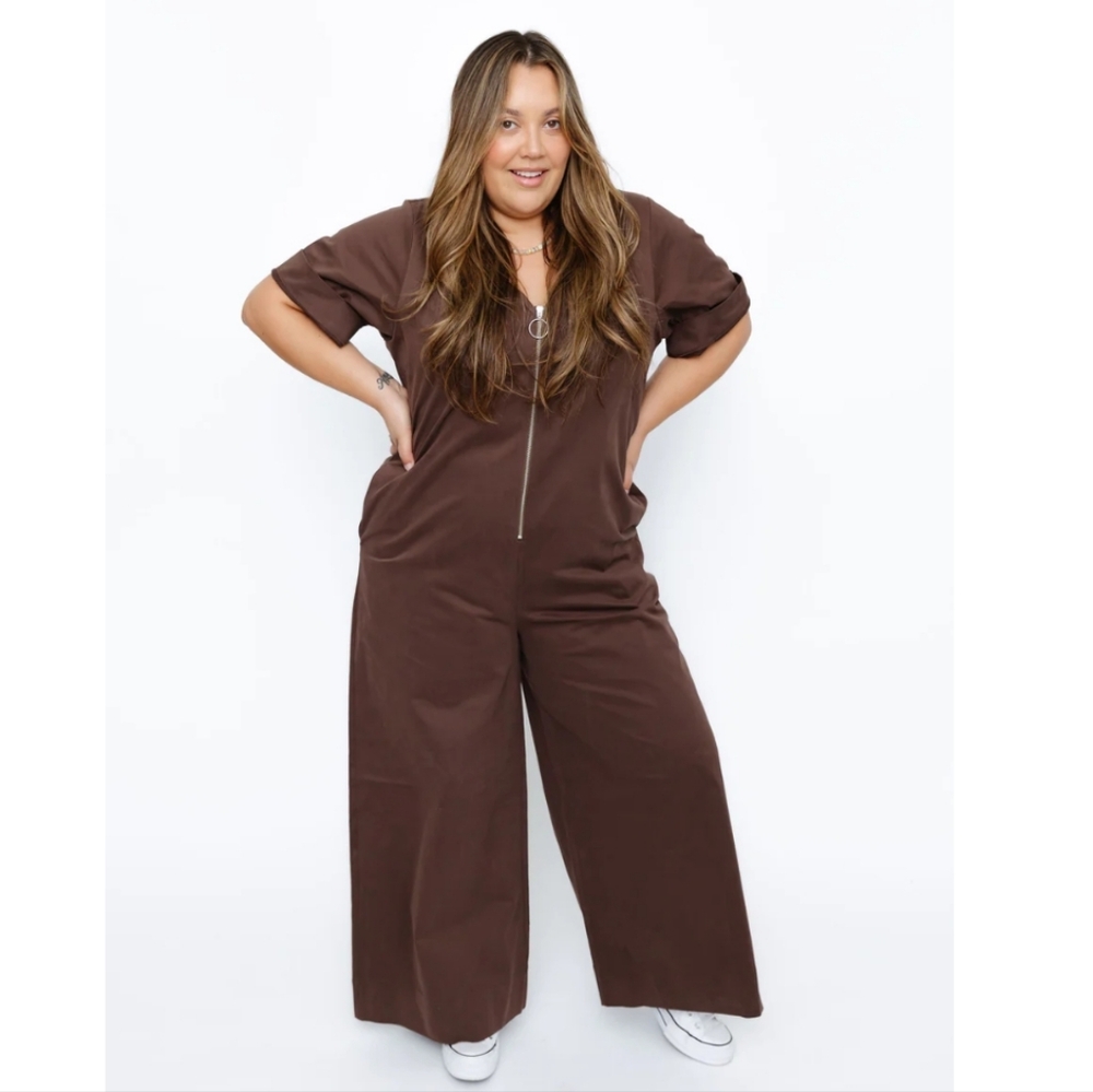 Brown Women's Jumpsuit